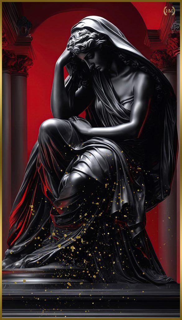 HEL MORT's Lucifer Seduction® Painting - Contemporary Art by HEL MORT®