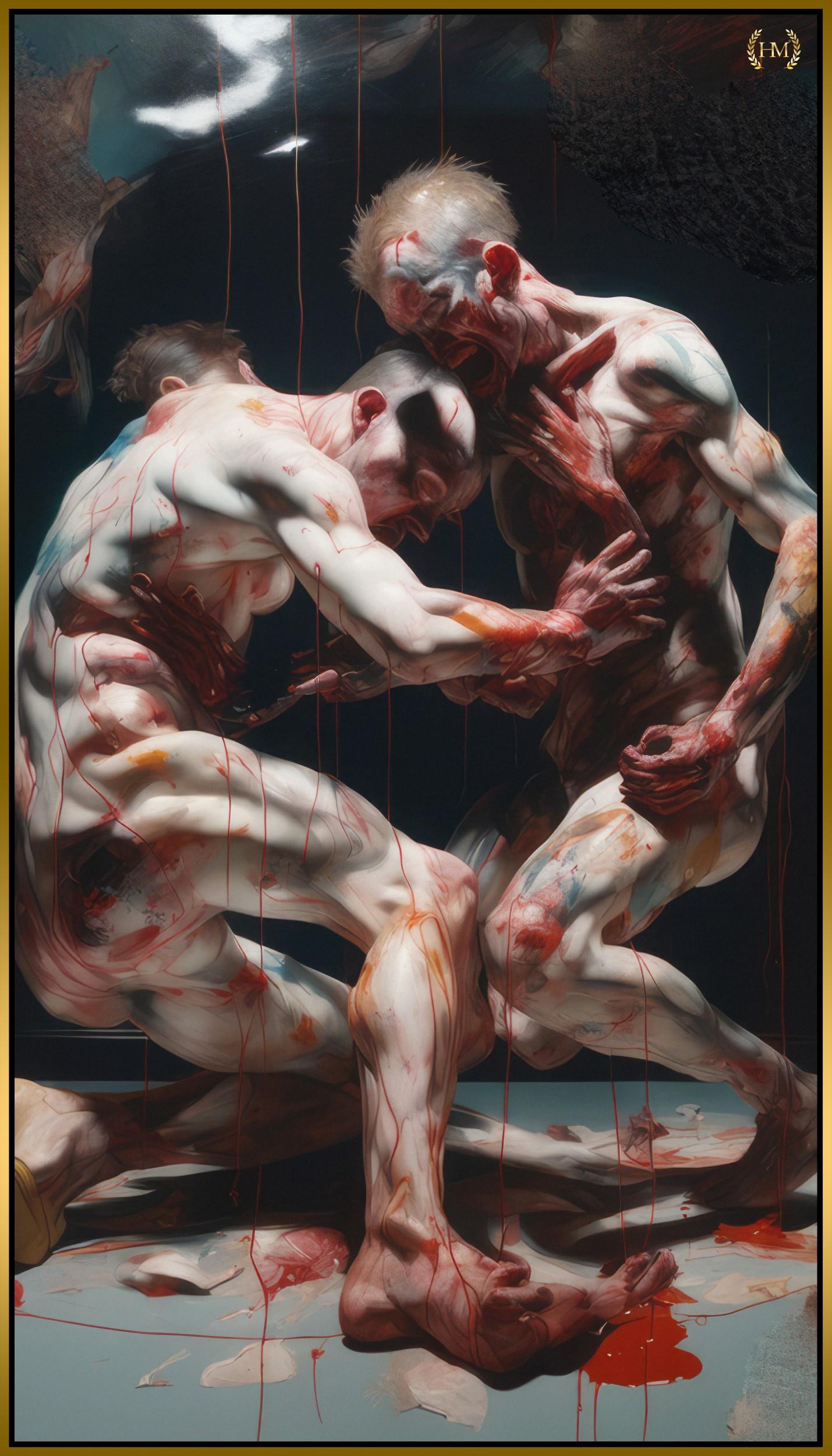 HEL MORT's Égoïste® Painting - Contemporary Art by HEL MORT®